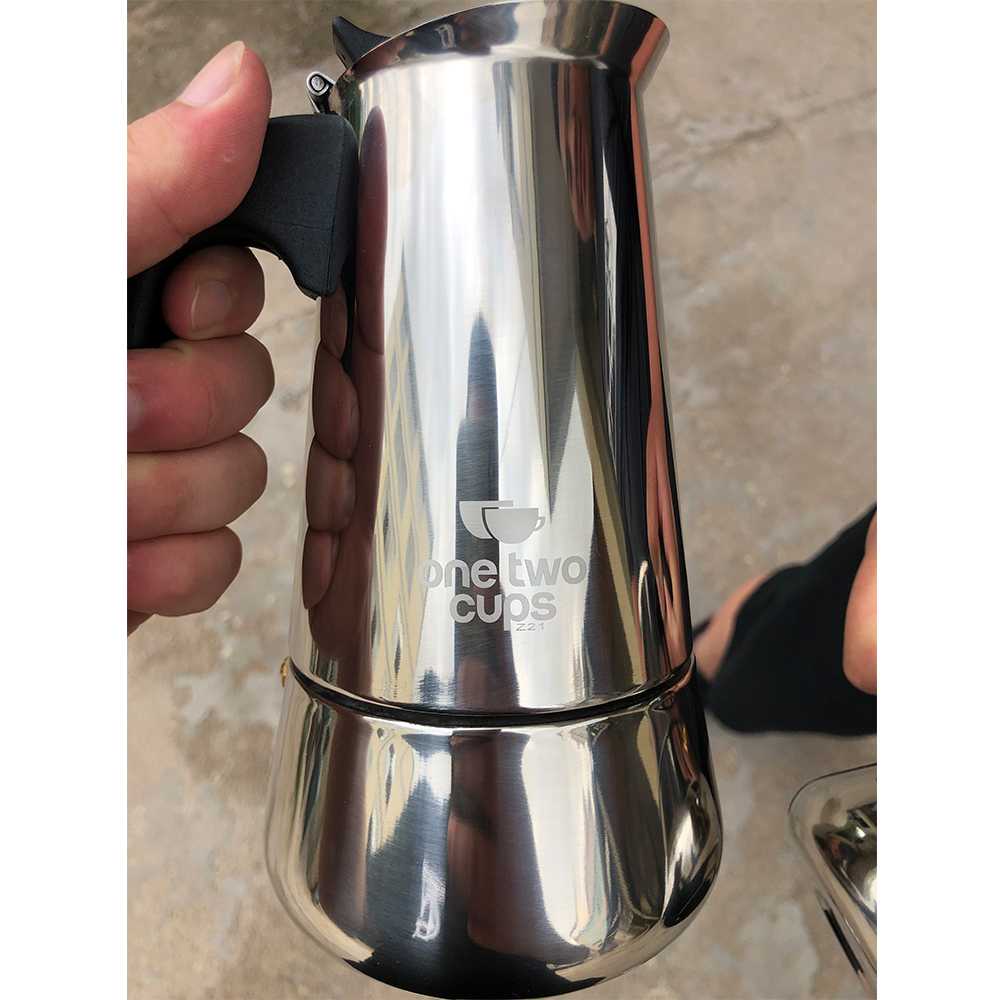 (BISA COD) RVOSTR  Espresso Coffee Maker Moka Pot Teko Stovetop Filter - Z21