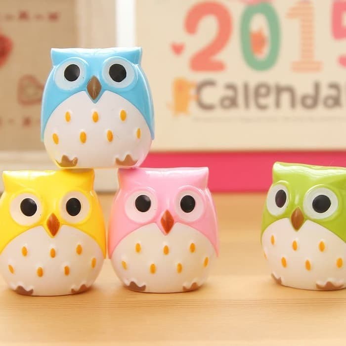 

Serutan/Rautan pensil owl