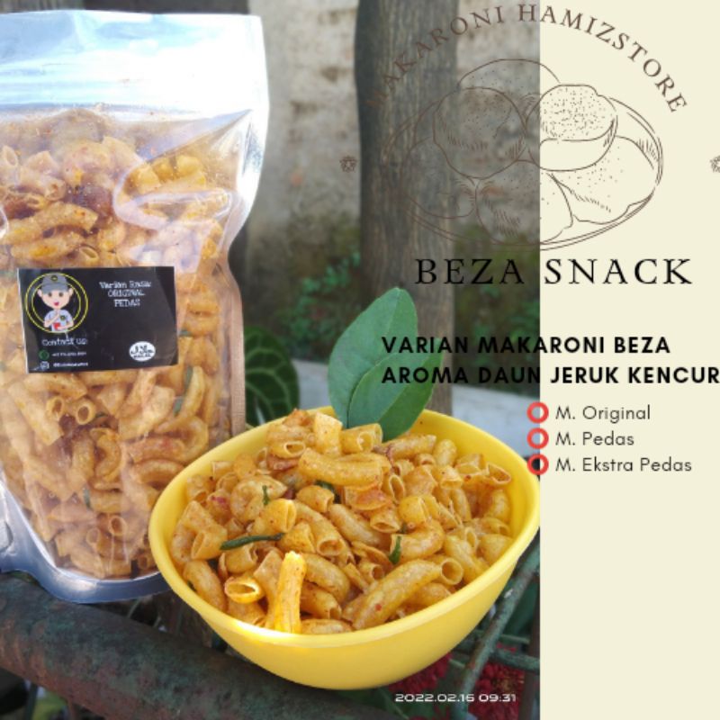 

Makaroni / makroni bantet cemilan snack 100gr