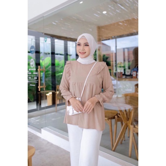 Annet Blouse /Blouse Aliya/Fahion Muslim Wanita Terbaru/B-1005