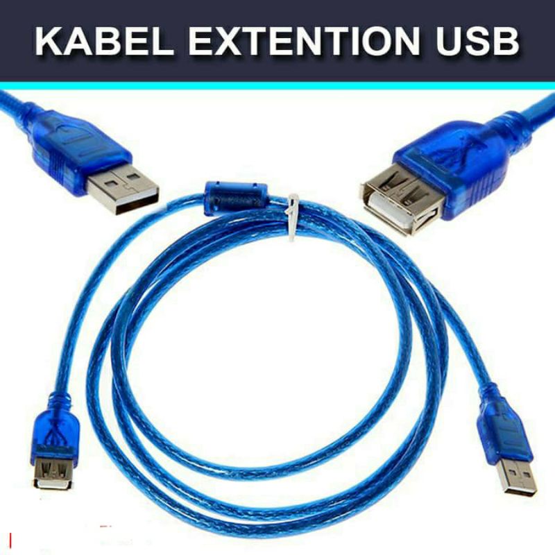 Kabel perpanjangan USB male to female USB extender extention