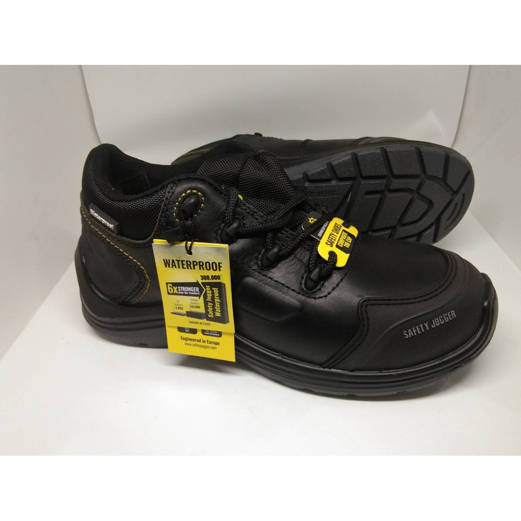  SEPATU  SAFETY  JOGGER  LAVA BLACK 217 S3 Shopee Indonesia