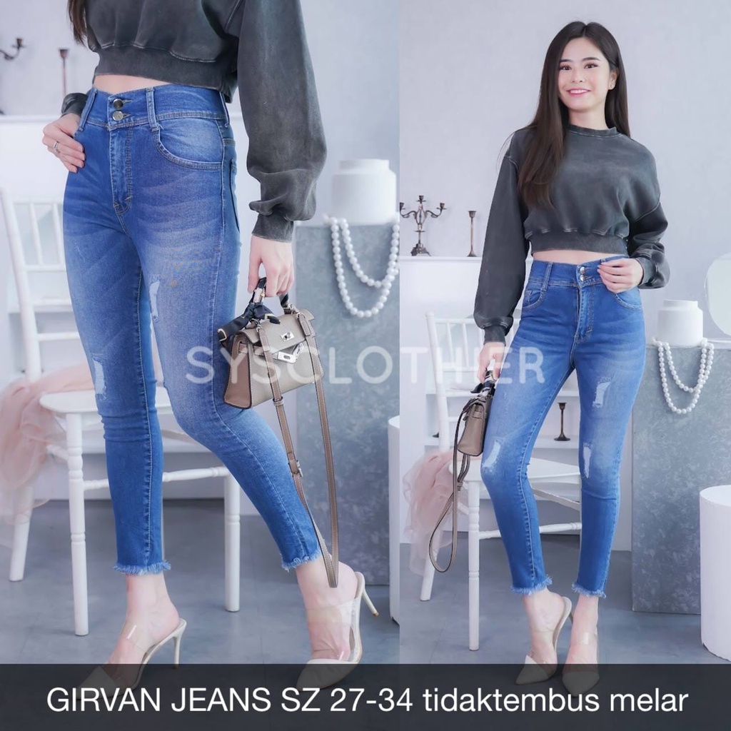 CELANA JEANS WANITA GIRVAN JEANS