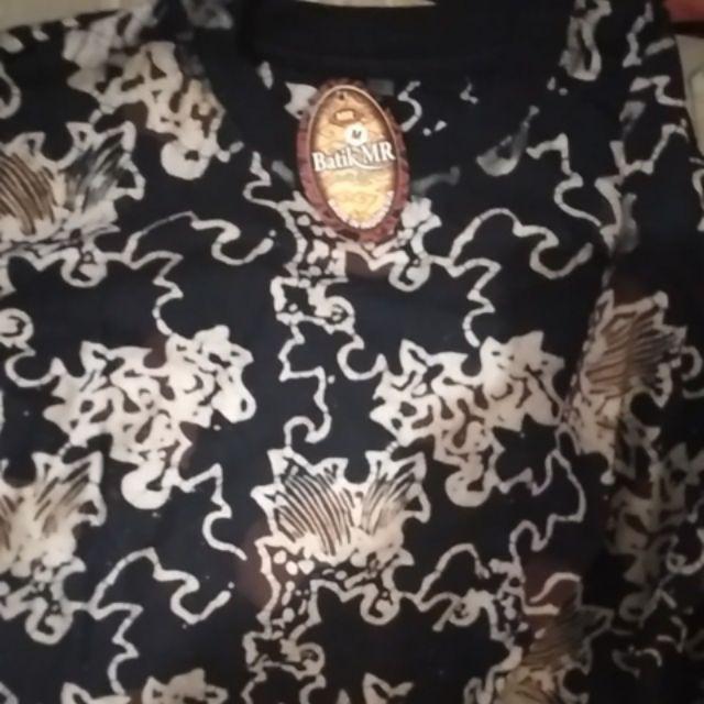 Kaos Batik Cap Lengan Panjang Kaos Batik Pekalongan Kaos Batik Keren