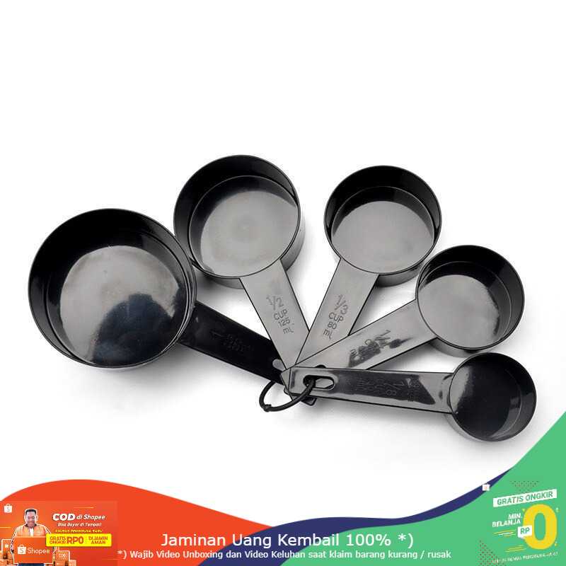 (BISA COD) RVOSTR ZISIZI Sendok Takar Ukur Cup Measuring Spoon 5 PCS - CF233