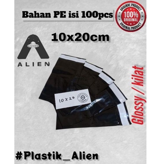 

Plastik polymailer PE 10x20 isi ( 100pcs ) Glossy Plastik Packing