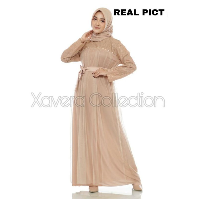 Maxi Mikayla Tile / Maxi Dress Terbaru / Maxi Populer / Maxi Trendy baju pesta wanita gamis