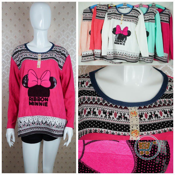 SALE OBRAL BAJU BIGSIZE JUMBO LARGE XL KAOS CEWE WANITA REMAJA DEWASA HADIAH KADO SANTAI PERGI JALAN