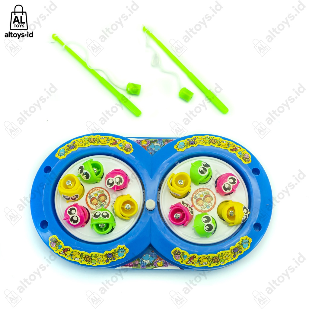 Fishing Game Magnet Mainan Pancingan Ikan Putar ST2571