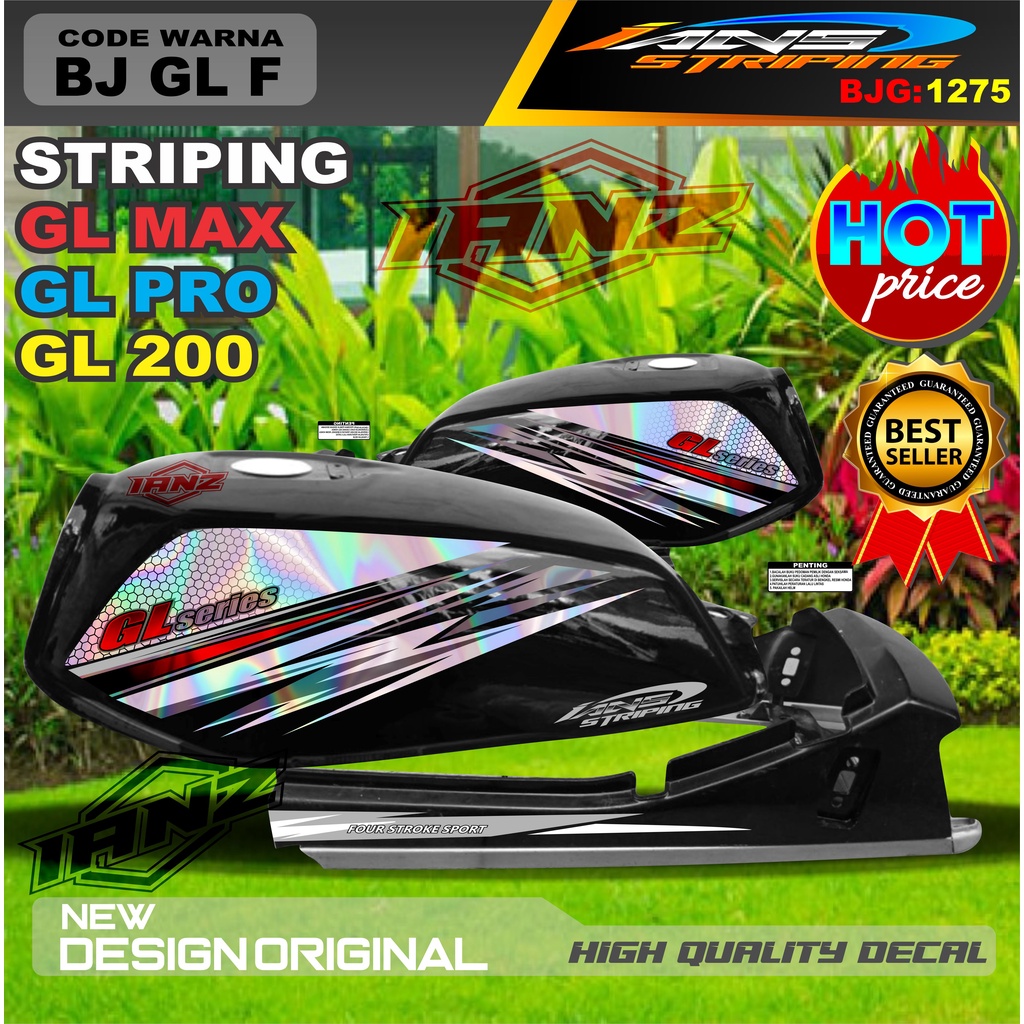 STRIPING GL MAX VARIASI HOLOGRAM / STRIPING GL PRO VARIASI HOLOGRAM / STRIPING GL HOLOGRAM