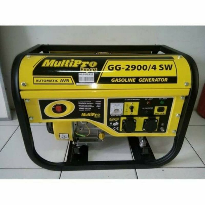 Genset Bensin 4 Tak 2000 Watt Multipro GG 2900