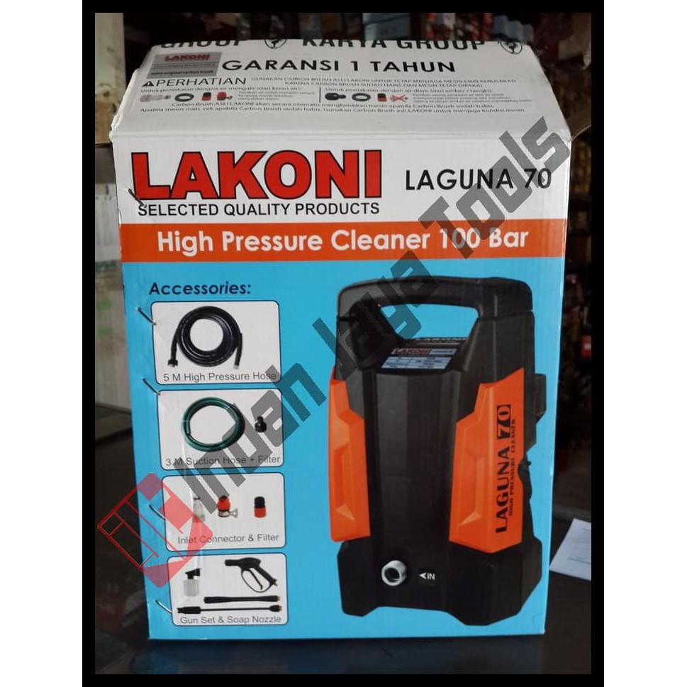BIG SALE Jet Cleaner Lakoni Laguna 70 / Mesin Cuci Semprot Mobil Motor