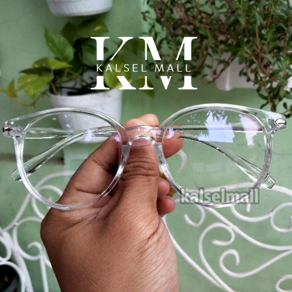 Kacamata Frame Anti Radiasi Metal Gaya Retro Model Oval Bulat Lonjong Untuk Pria / Wanita Model Artis Kaca Mata Retro Vintage Antiradiasi Keren Kuping Kucing Kotak  Cat Eye Horn Metal Cewek Cowok Banjarbaru Martapura Banjarmasin Kalselmall KCP18