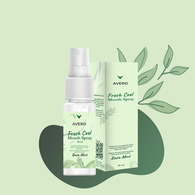 Avero Fresh Cool Mouth Spray - BPOM Pengharum Mulut & Penyegar Mulut