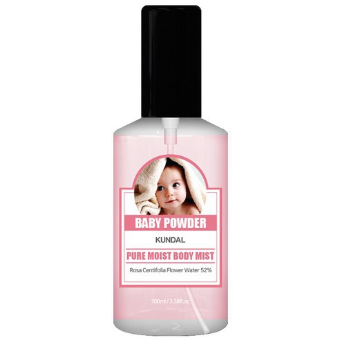 baby powder hair mist