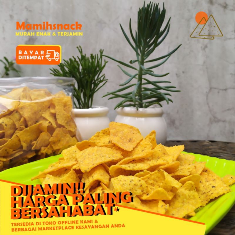 

Tortilla Cemilan Jagung Snack Murah Makanan Ringan Rasa Original Dan Pedas Mamihsnack