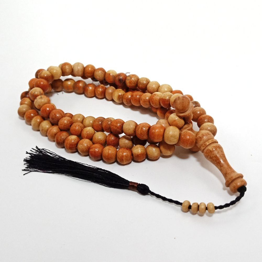 Tasbih Original Kayu Secang Isi 99 Butir Diameter 8mm