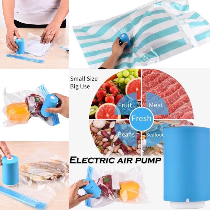 Panache Mini Usb Vacuum Food Sealer Plastic Travel Bag Sealer