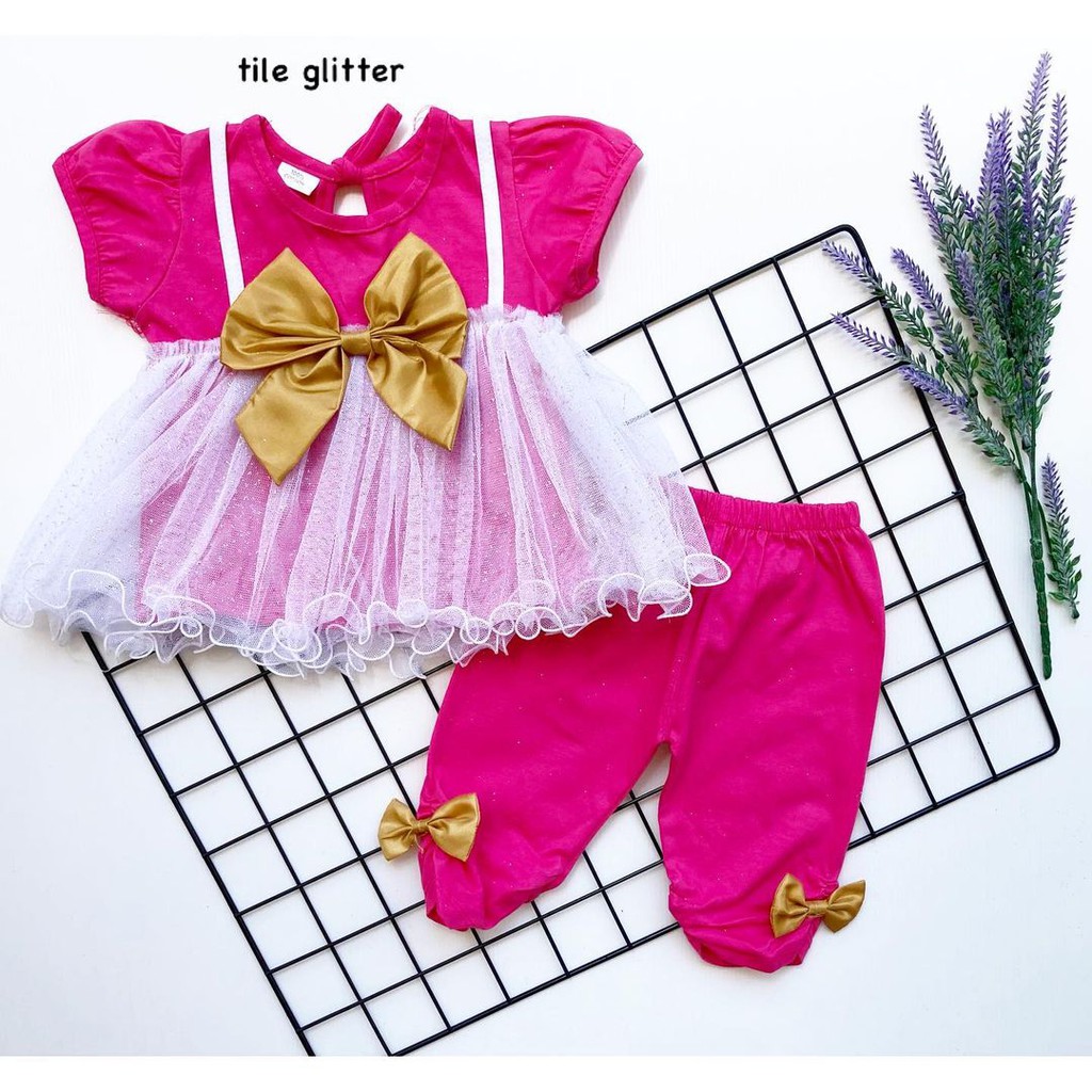 babeebabyshop BRIEANNA DRESS / MOMMY’s PRINCESS jumper set dress anak dress bayi grosir baju anak grosir baju bayi