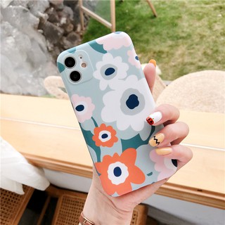 Case Bahan  Silikon Motif Lukisan  Cat  Minyak Tahan Banting 