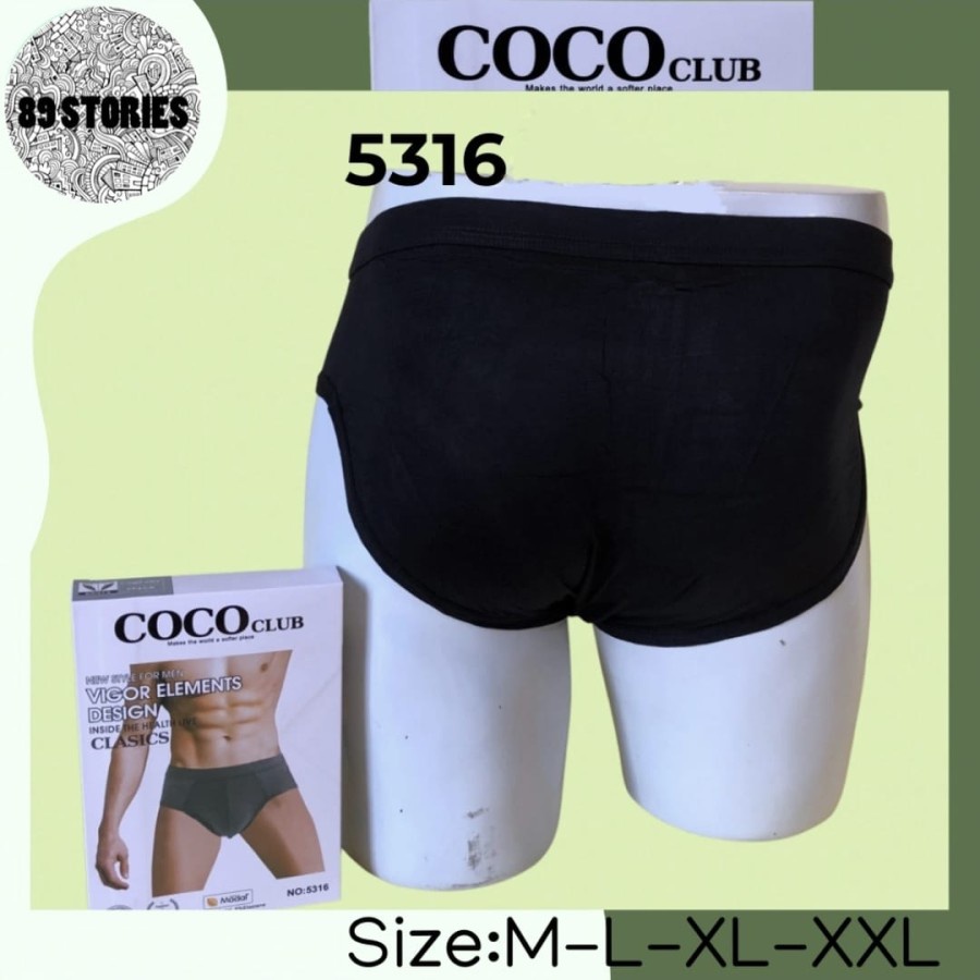 ISI 2 Celana Dalam / Celana Dalam Pria Coco - 5316