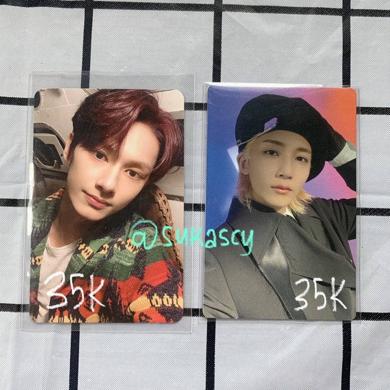 JUN HENGGARAE & JEONGHAN ATTACCA PHOTOCARD