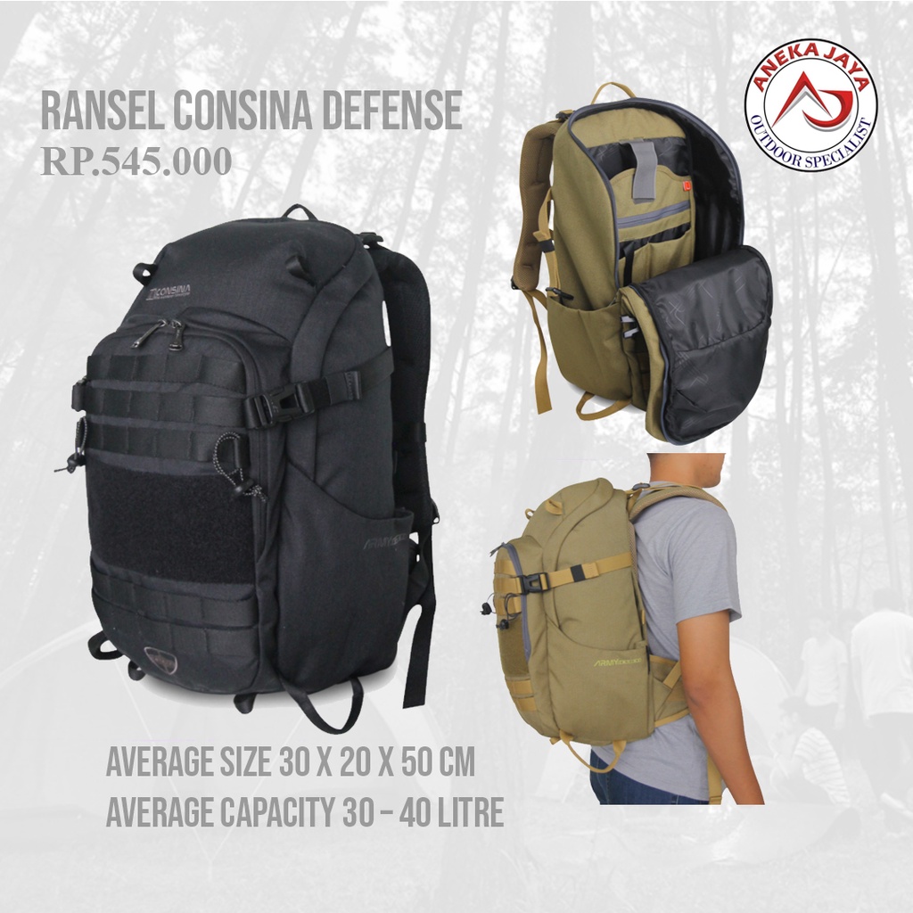 RANSEL BACKPACK ARMY SERIES DEFENSE CONSINA