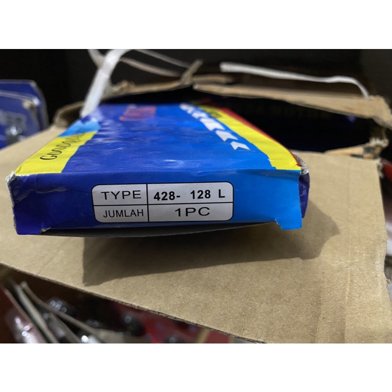 RANTAI RODA CHAIN SET 428 104L 106L 108L 110L 120L 128L OSK-6