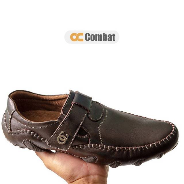 SEPATU Slip-on Kasual Kulit SEPATU PRIA ODONCIBADUYUT OC-003-LA