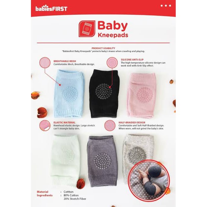 Babiesfirst Baby Kneepads - Pelindung Lutut Bayi