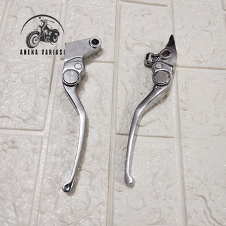 Handle rem Stelan satria Fu - Honda Tiger finishing chrome