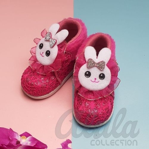 Alula Sepatu Anak Bruket Motif Boneka Lucu Sepatu anak Perempuan 1-3 thn