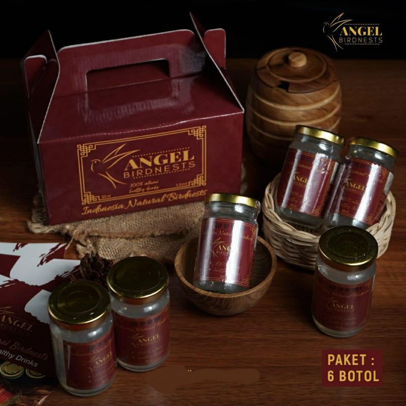 

Sarang Burung Walet Angel Birdnests Asli 120 ml