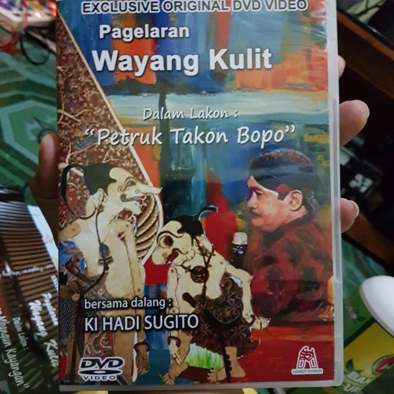 Dvd Original Wayang Kulit Ki Hadi Sugito Petruk Takon Bopo Shopee Indonesia