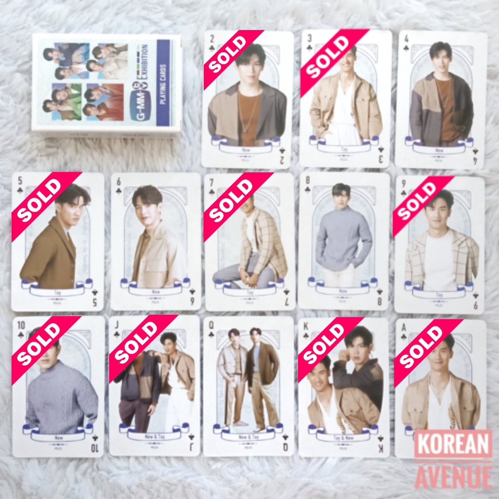 [Official] TayNew - Playing Card GMMTV Japan Exhibition Photocard - Tay Tawan New