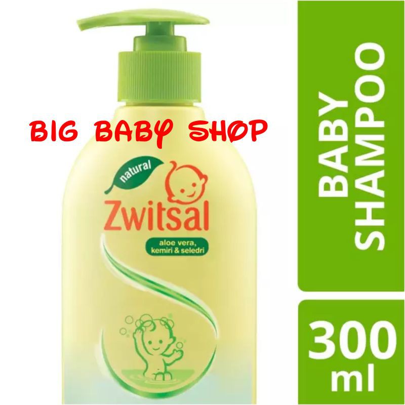 ZWITSAL Baby Shampoo Sampo Bayi ZWITSAL Botol Pump 300 ml 300ml