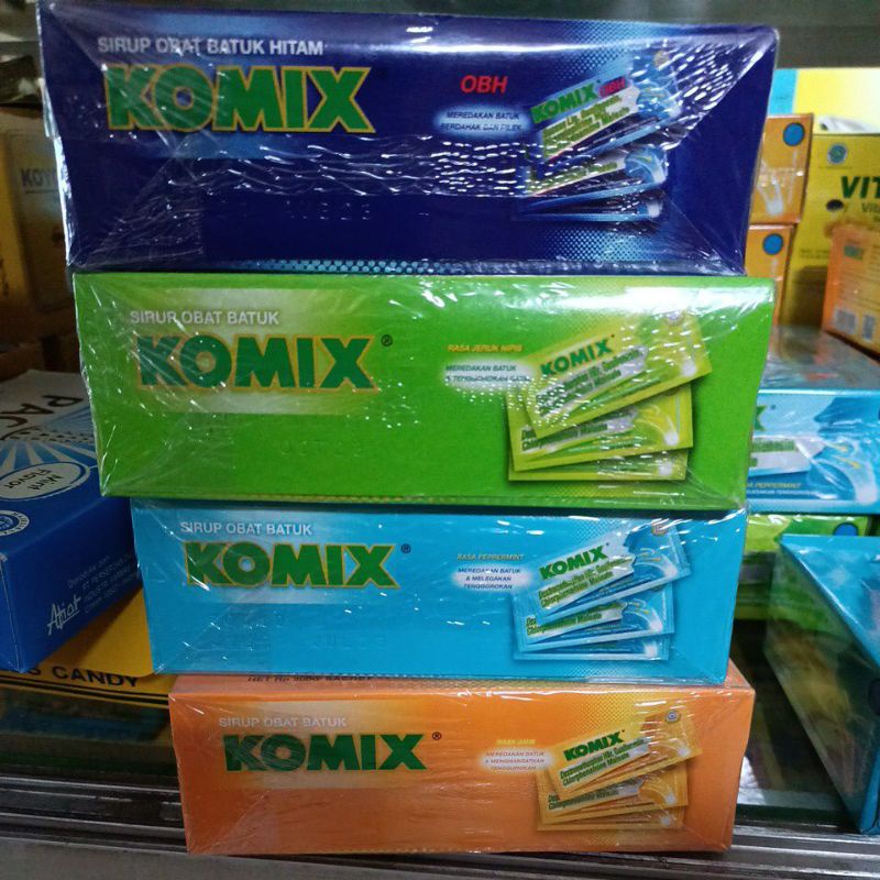 

Komix (per box isi 30 sachet)