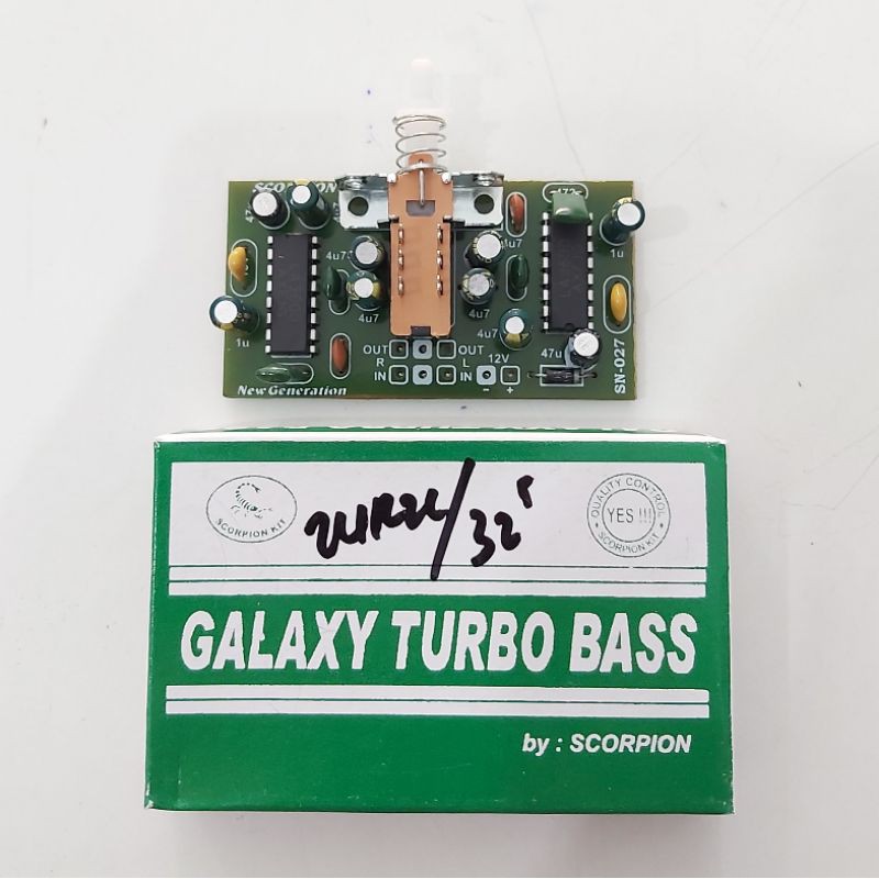 Kit Galaxy Turbo Bass Dual IC by Scorpion Kit