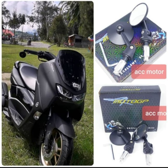 Spion jalu all new nmax 2020 2022 spion jalu bar end bulat universal