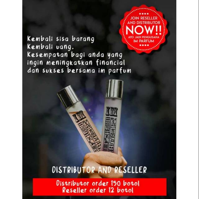 IM parfum original harga grosiran garansi 100% kembali barang kembali uang