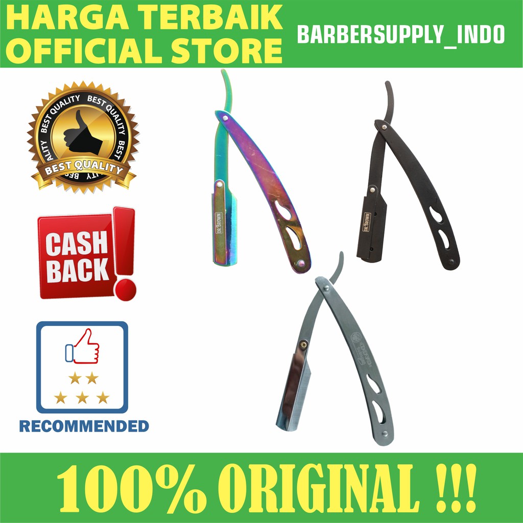 Razor Chrome Pisau Cukur Pisau Shaving Stainless