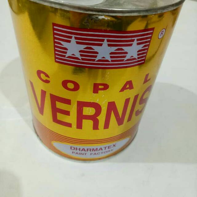 Copal Vernis Kayu  dan Besi Cap Bintang Pernis Kilap 