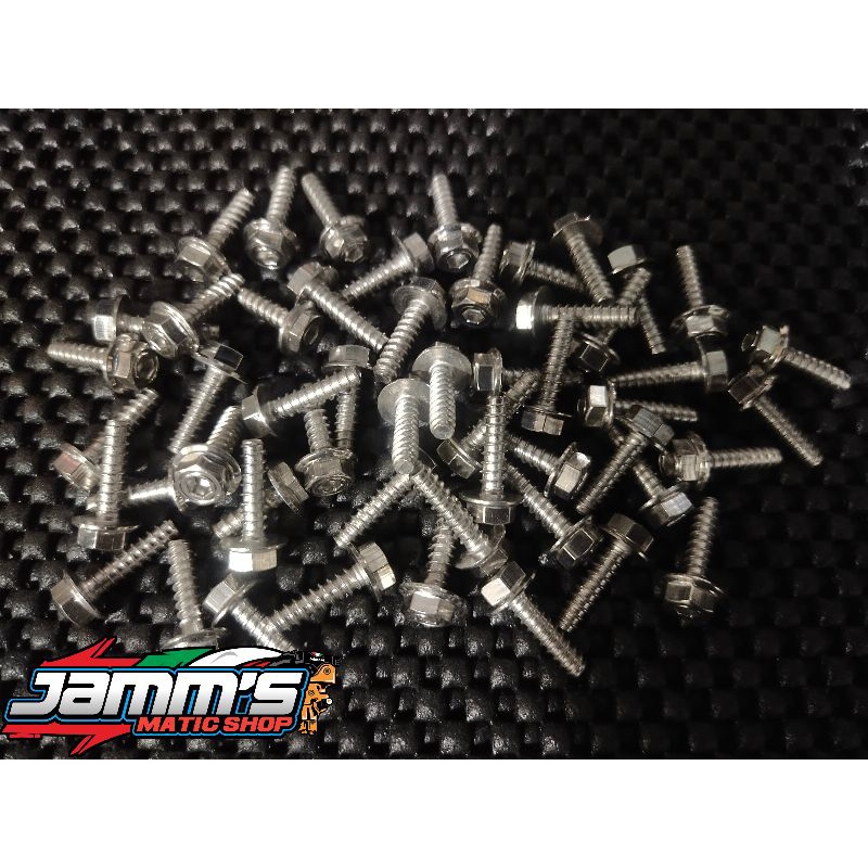 Baut probolt steinles 2kunci skrup body Honda