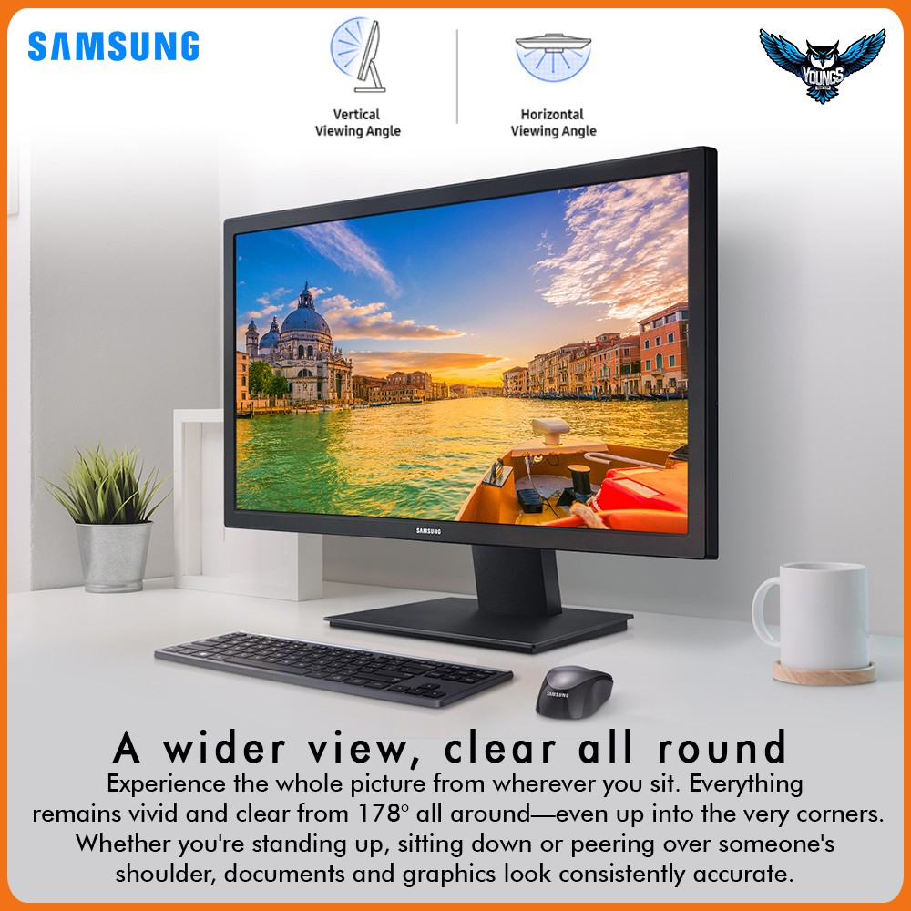 SAMSUNG S24A310 LED 24&quot; Full HD 1080P HDMI MONITOR 24 inch LS24A310