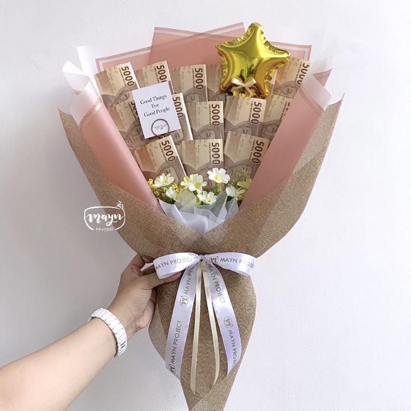 [5k, 10k, 20k] BUKET UANG Money Bouquet Mayn Project