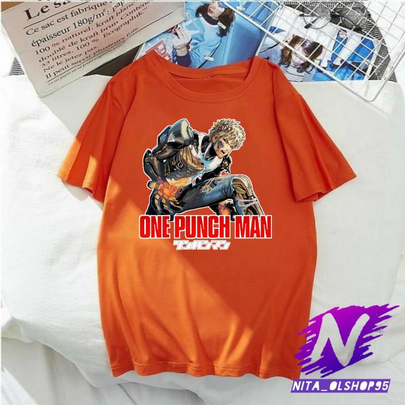 baju anak kaos anak genos one punch man kaos anak anime genos