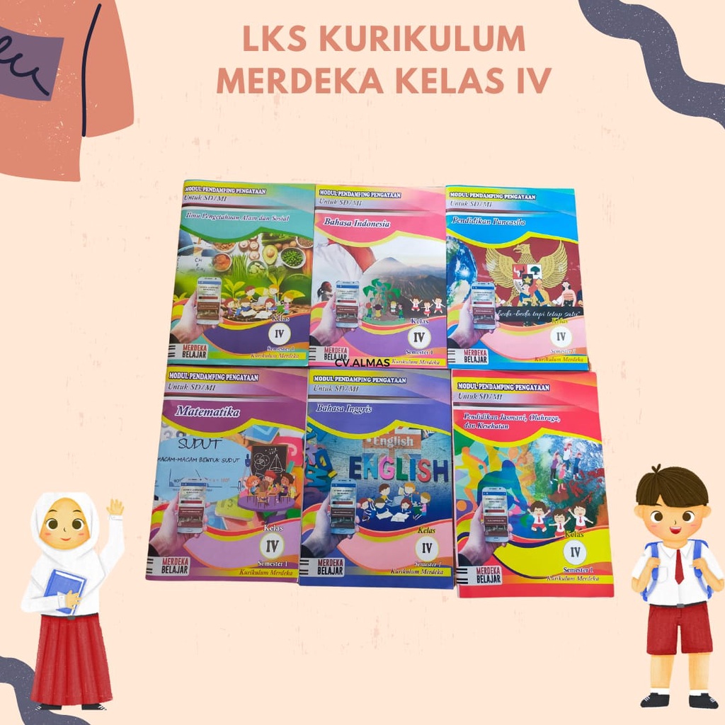 LKS KURIKULUM MERDEKA KELAS 4 SD/MI SEMESTER 1