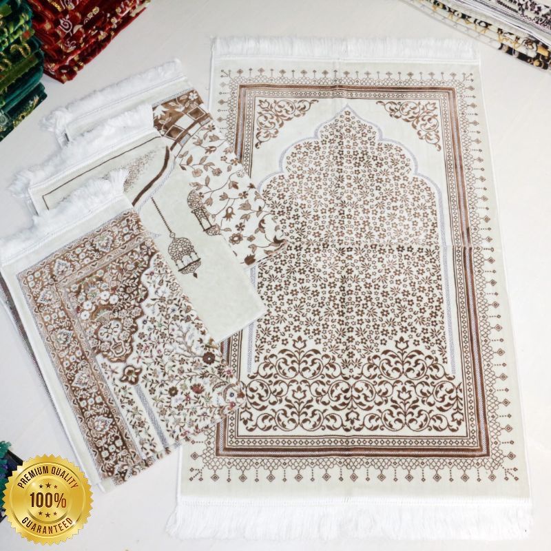 SAJADAH TURKY SAFATEX SIMLI SUPER PREMIUM / SAJADAH SESERAHAN HANTARAN MEDAN