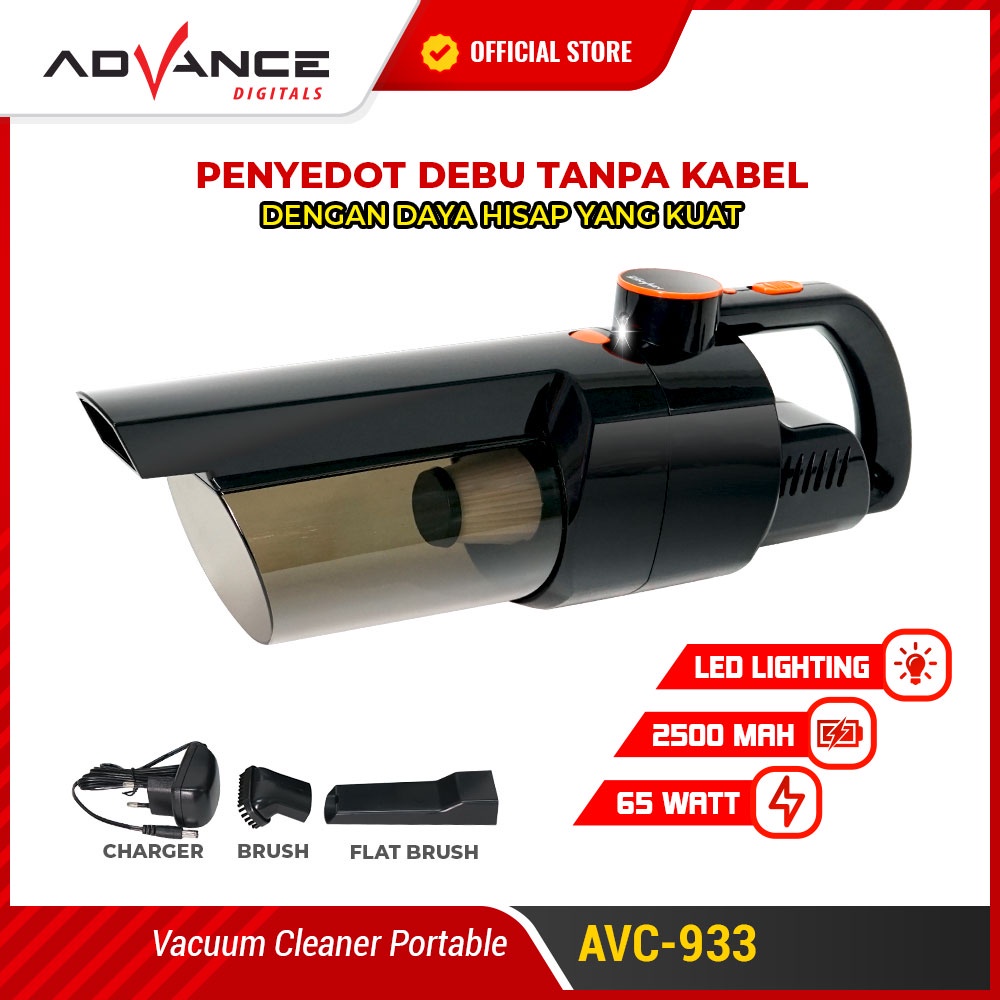 Vacuum Cleaner Advance AVC933 Penyedot Debu Multi Fungsi BERGARANSI RESMI MANTAP