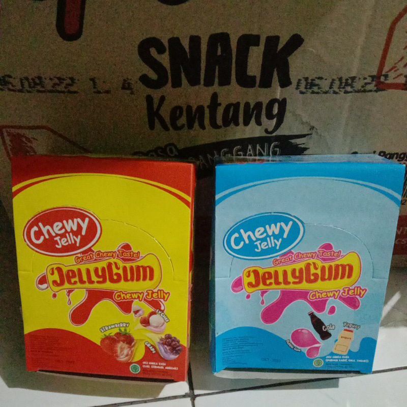 

chewy jelly / jelly gum 600 gr